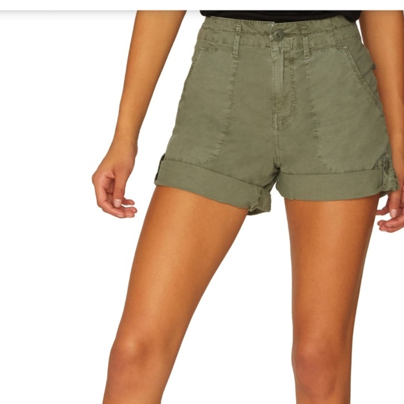 Sanctuary Pants - Sanctuary olive green Explorer shorts NWT